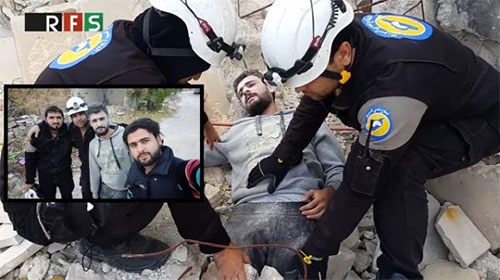 Cascos Blancos preparan una provocación química en Idlib